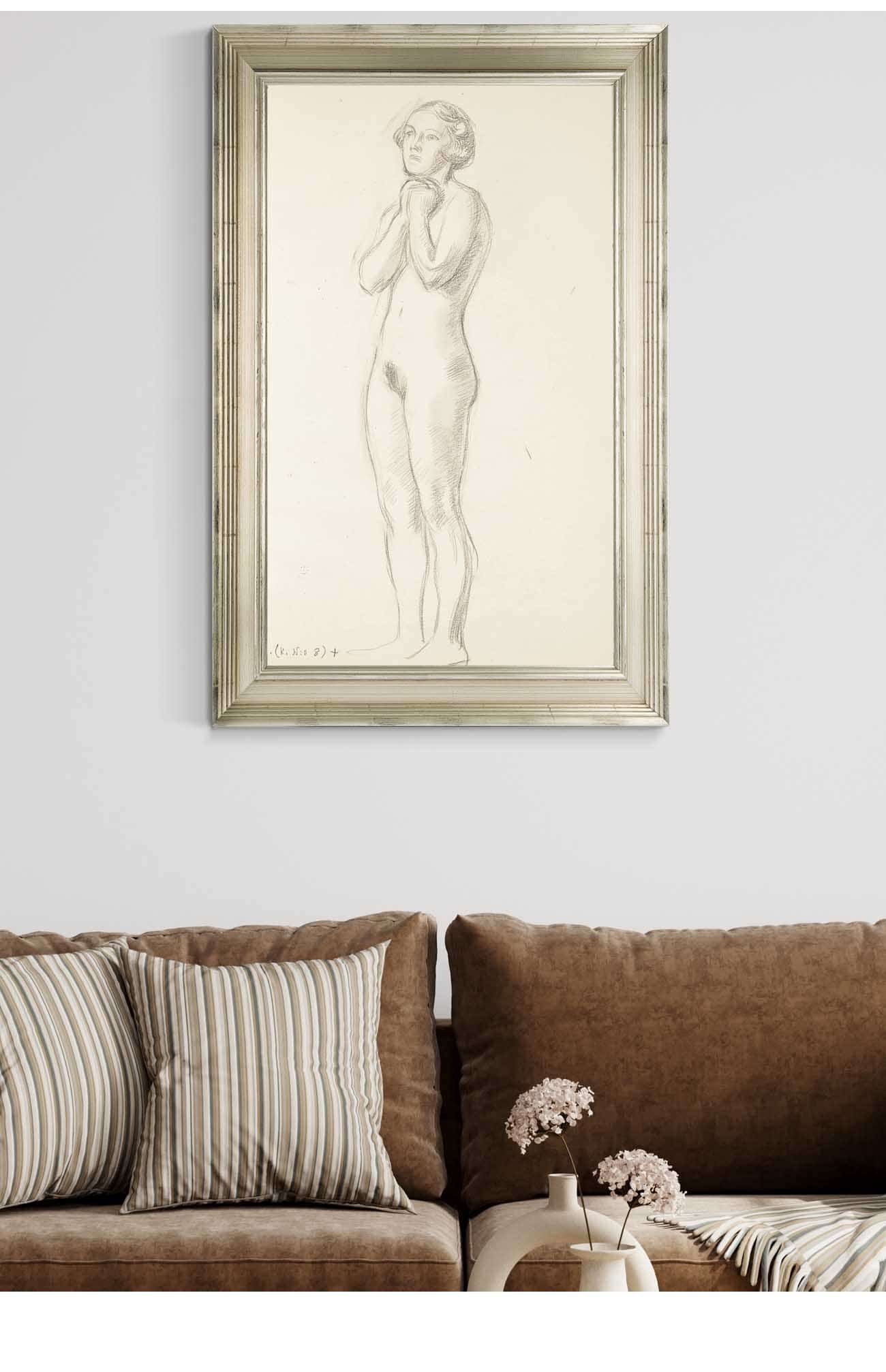 Nude Model by Eero Jarnefelt Posters, Prints, & Visual Artwork