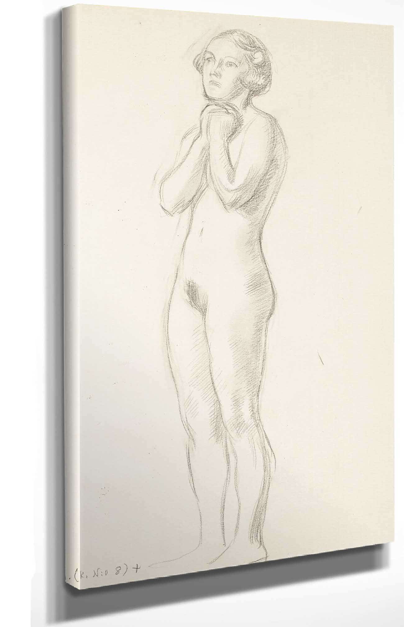 Nude Model by Eero Jarnefelt Posters, Prints, & Visual Artwork
