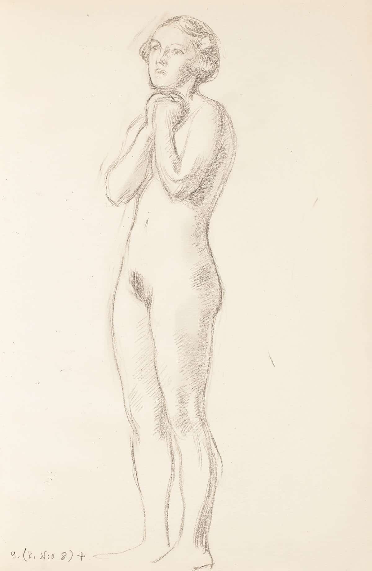 Nude Model by Eero Jarnefelt Posters, Prints, & Visual Artwork
