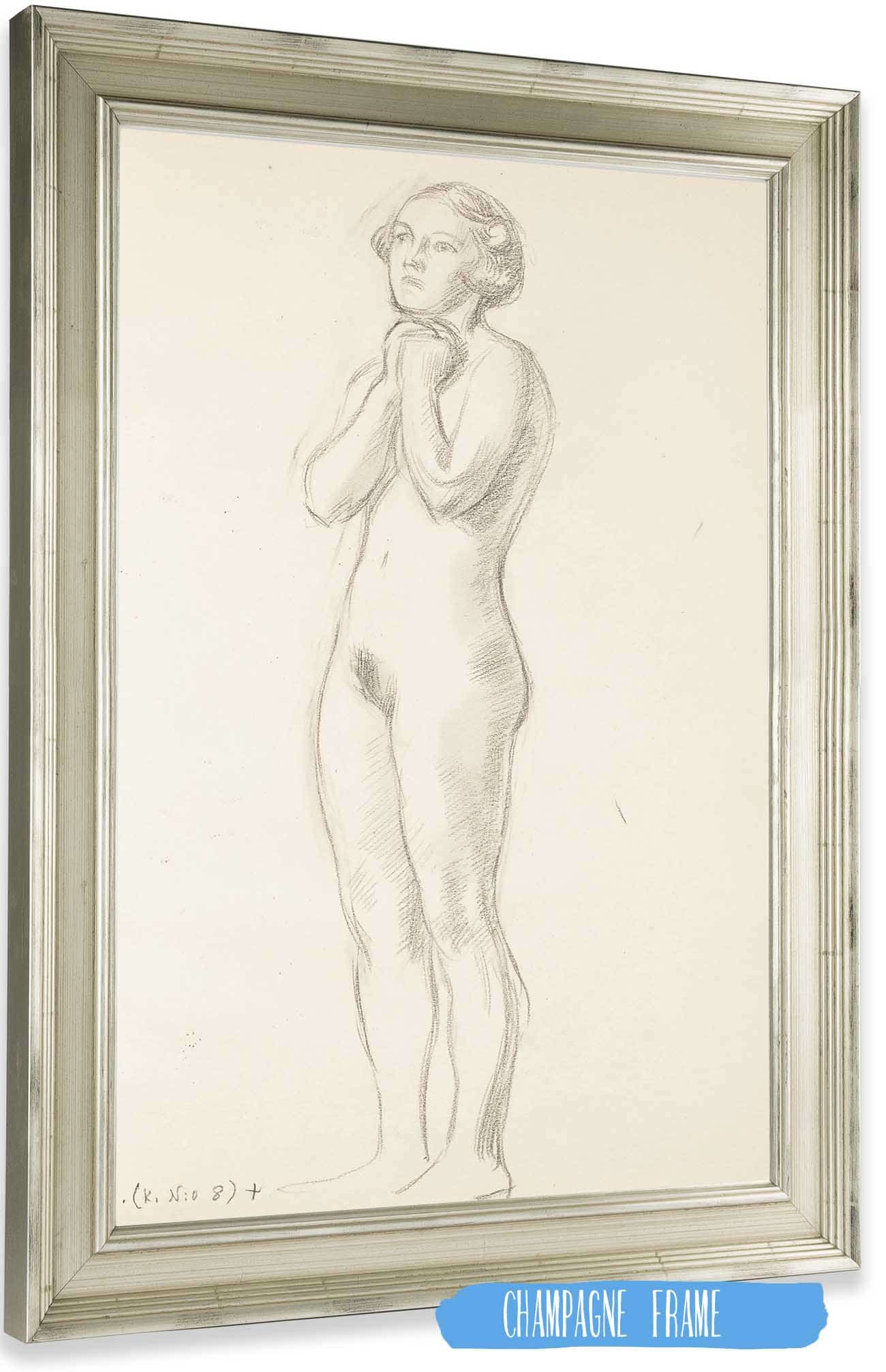 Nude Model by Eero Jarnefelt Posters, Prints, & Visual Artwork