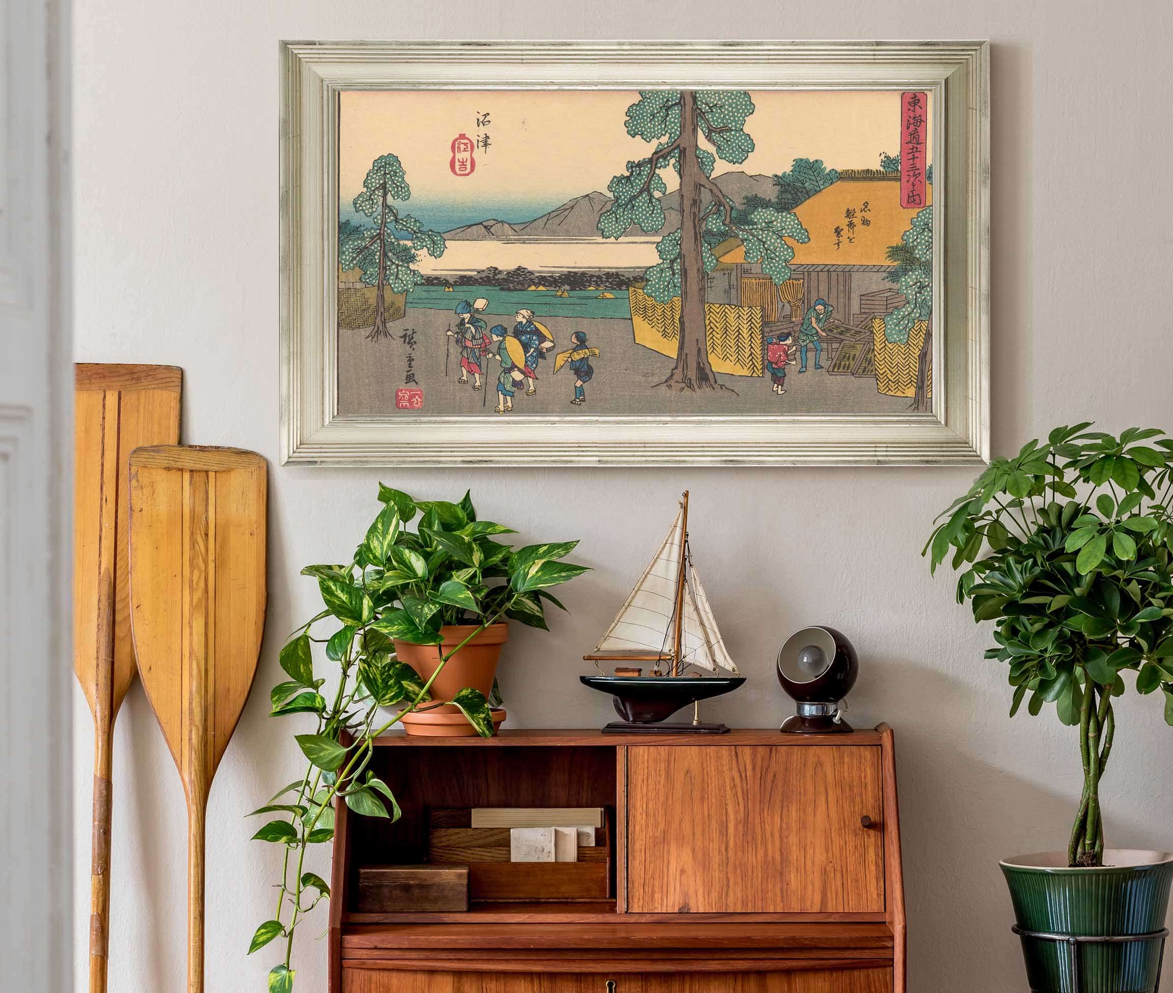 Numazu   by Ando Hiroshige Posters, Prints, & Visual Artwork