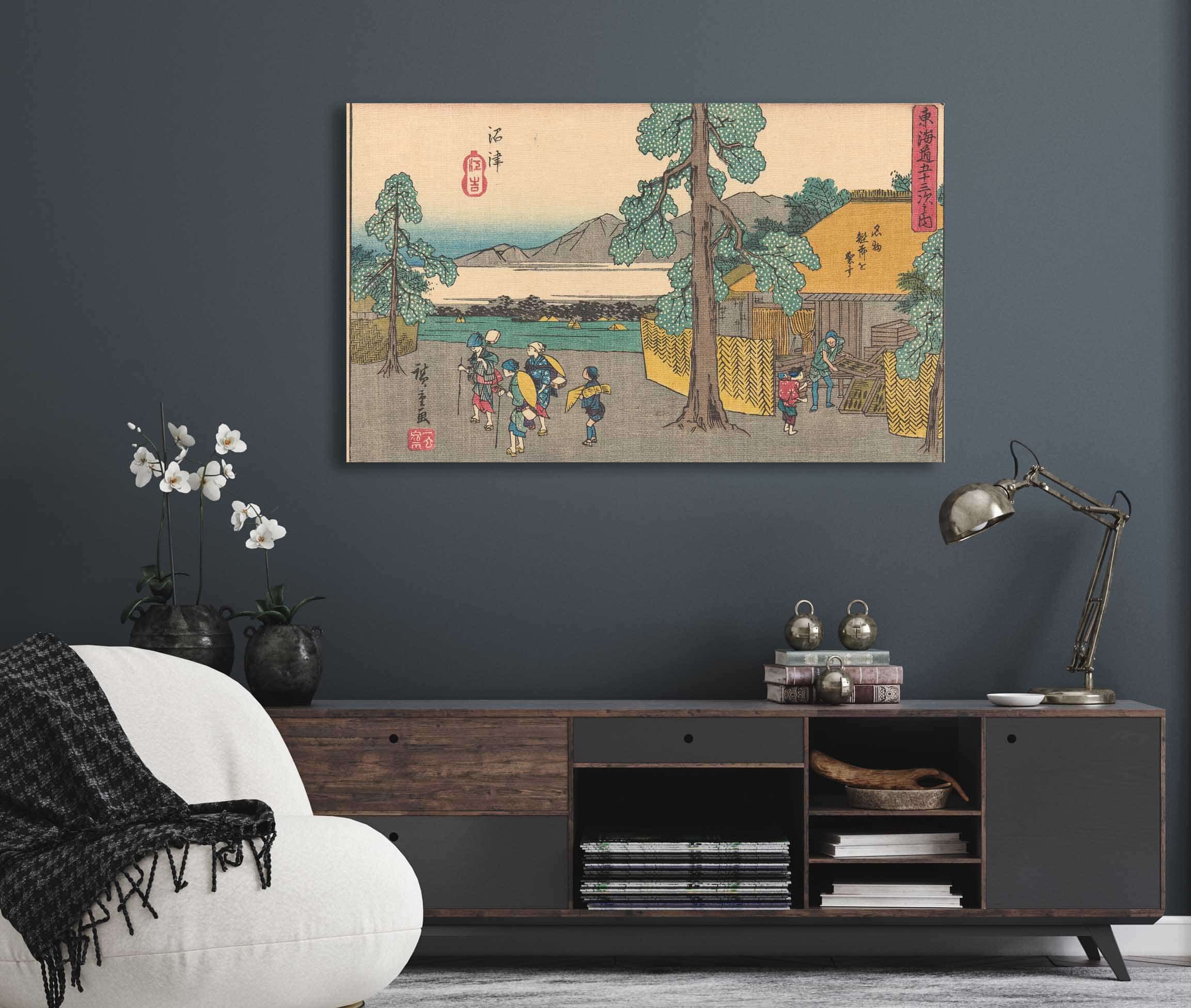 Numazu   by Ando Hiroshige Posters, Prints, & Visual Artwork