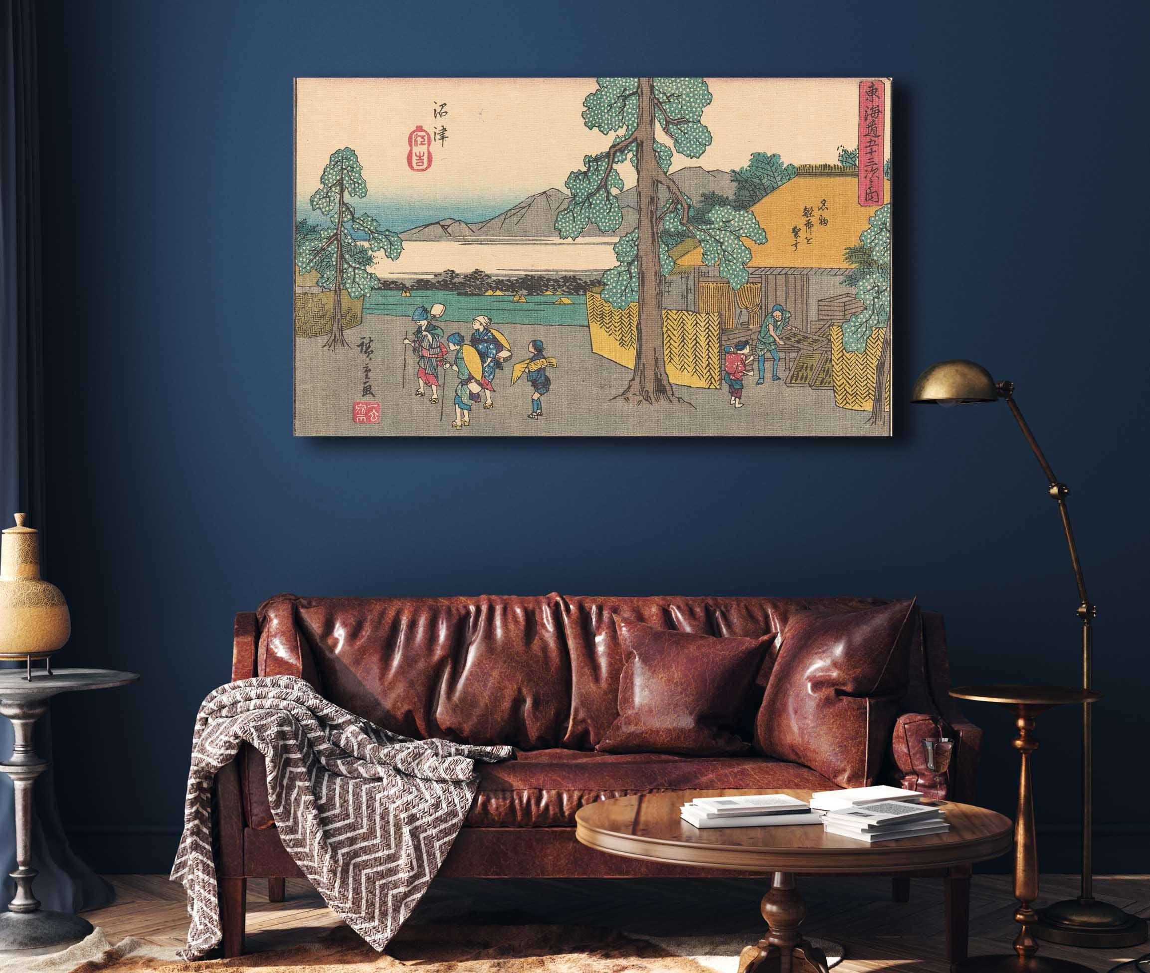 Numazu   by Ando Hiroshige Posters, Prints, & Visual Artwork
