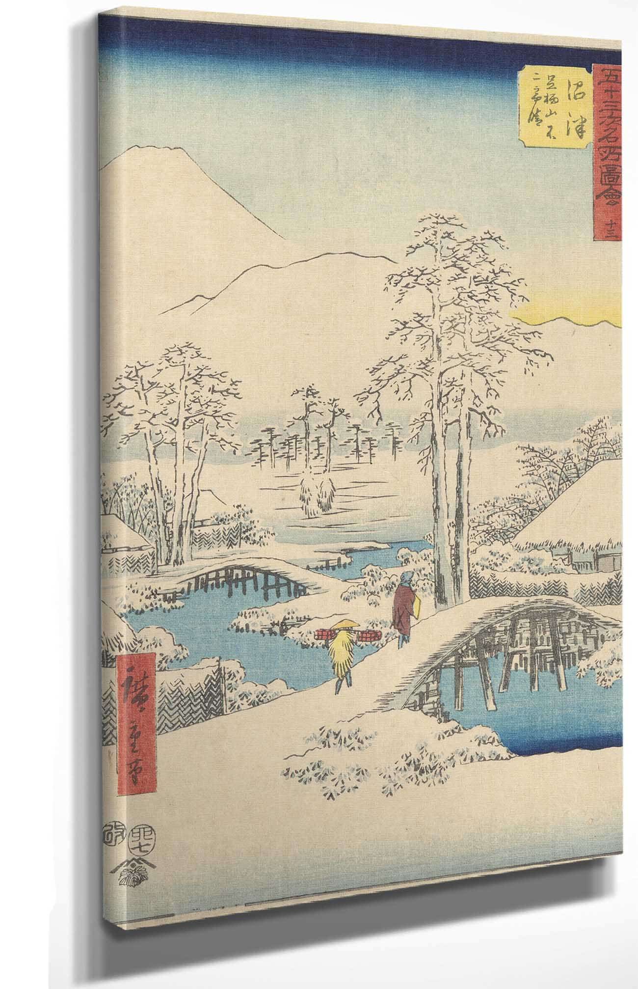 Numazu   by Ando Hiroshige Posters, Prints, & Visual Artwork
