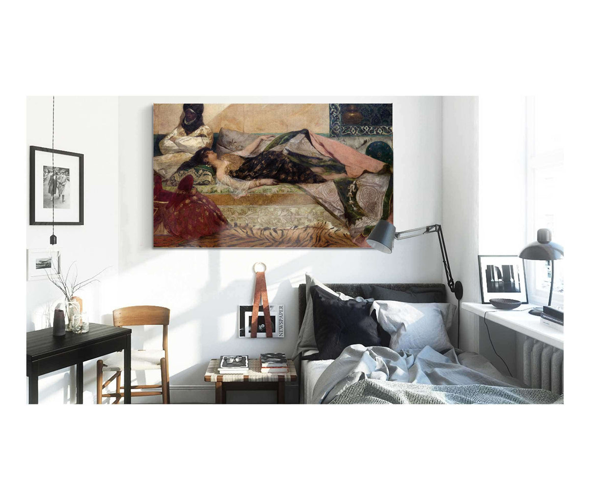 Odalisque by Jean Joseph Benjamin Constant Posters, Prints, & Visual Artwork