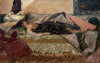 Odalisque by Jean Joseph Benjamin Constant Posters, Prints, & Visual Artwork
