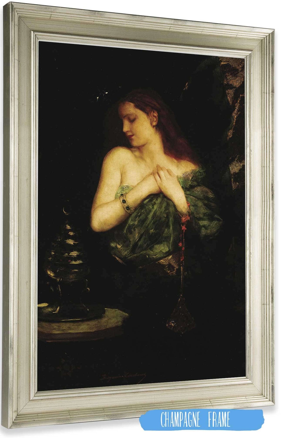 Odalisque by Jean Joseph Benjamin Constant Posters, Prints, & Visual Artwork