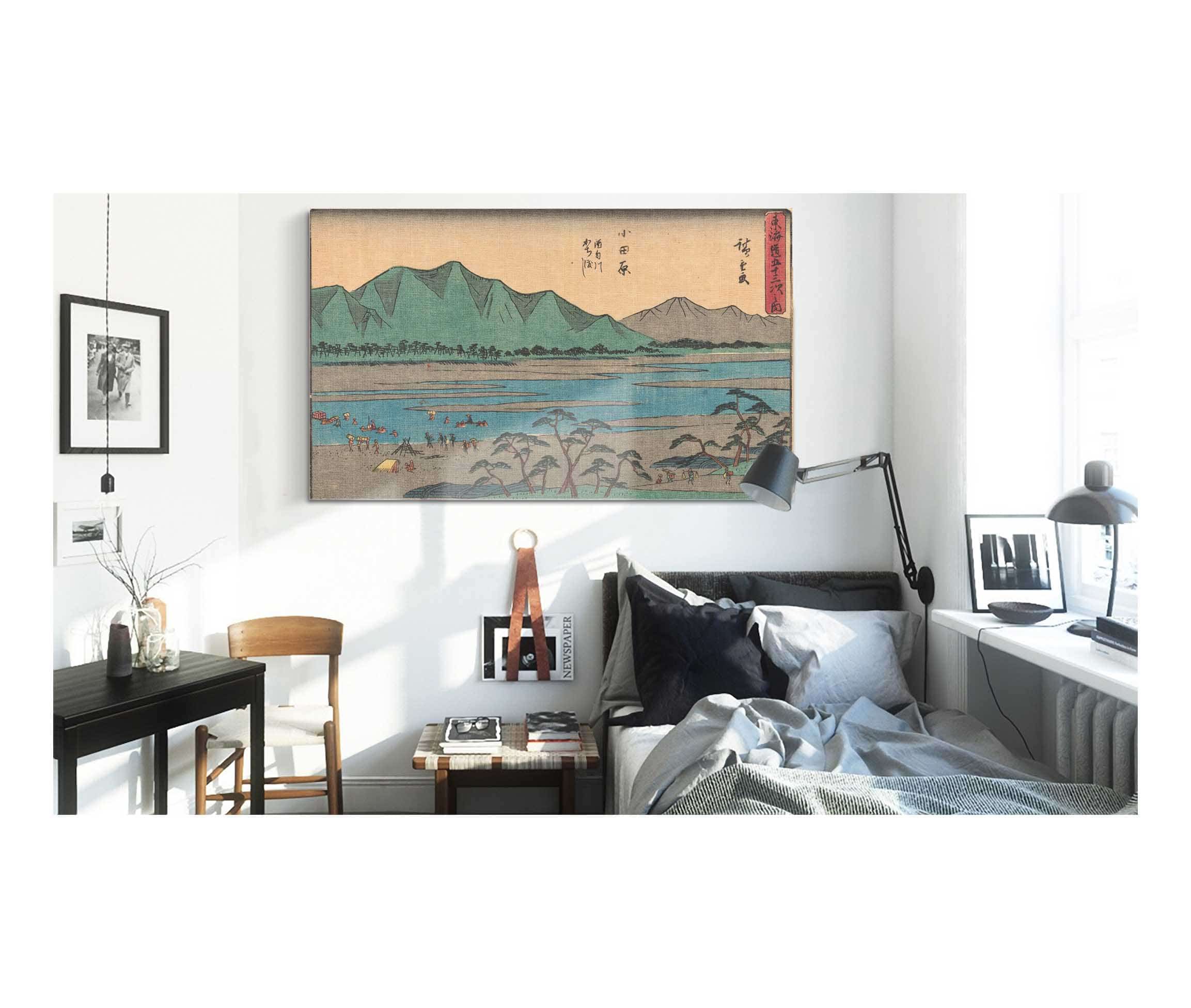 Odawara   by Ando Hiroshige Posters, Prints, & Visual Artwork