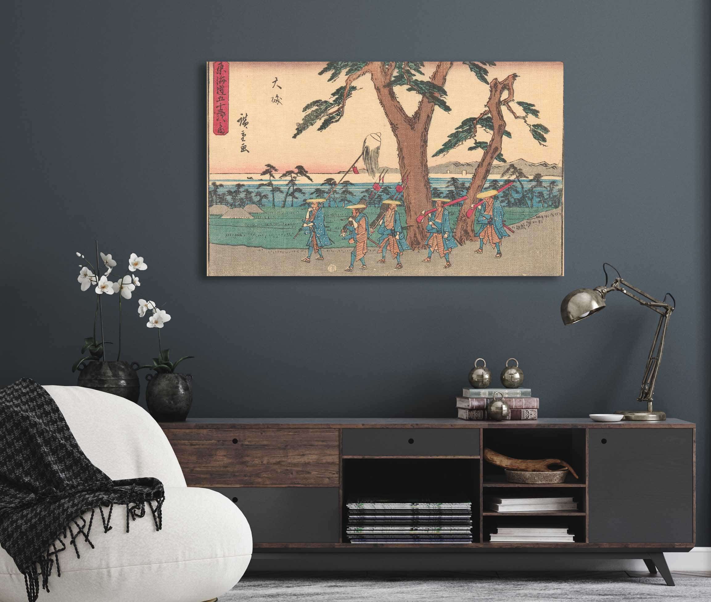 Oiso   by Ando Hiroshige Posters, Prints, & Visual Artwork