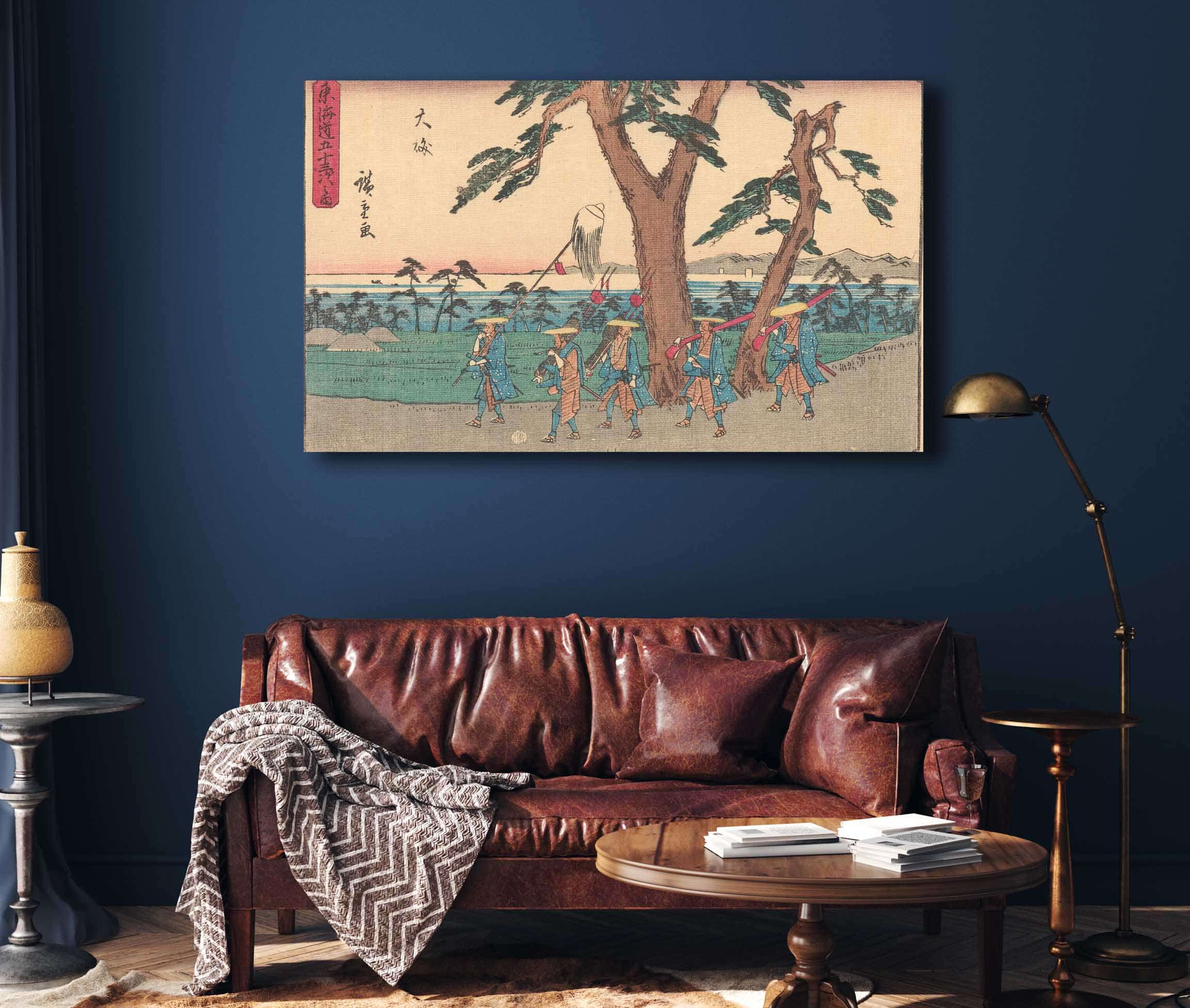Oiso   by Ando Hiroshige Posters, Prints, & Visual Artwork