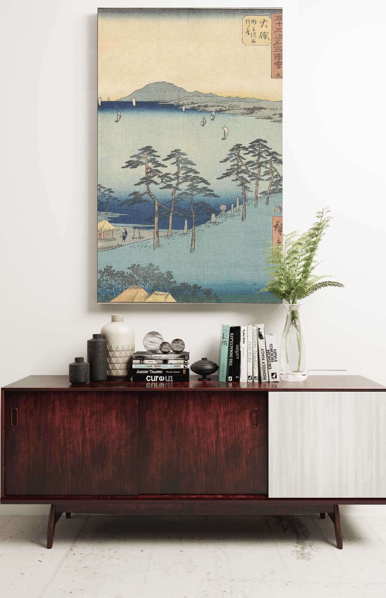 Oiso   by Ando Hiroshige Posters, Prints, & Visual Artwork