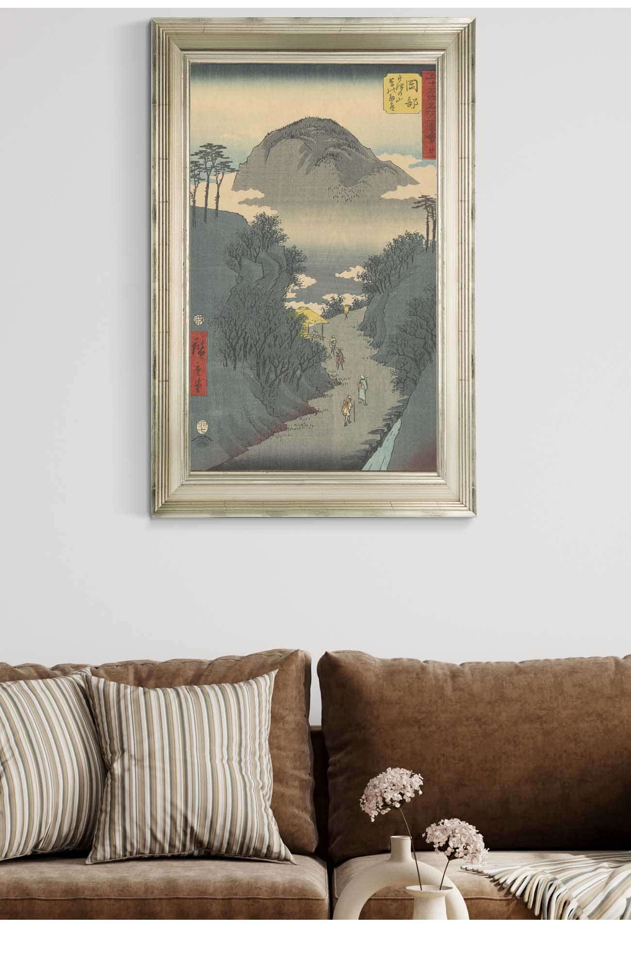 Okabe   by Ando Hiroshige Posters, Prints, & Visual Artwork