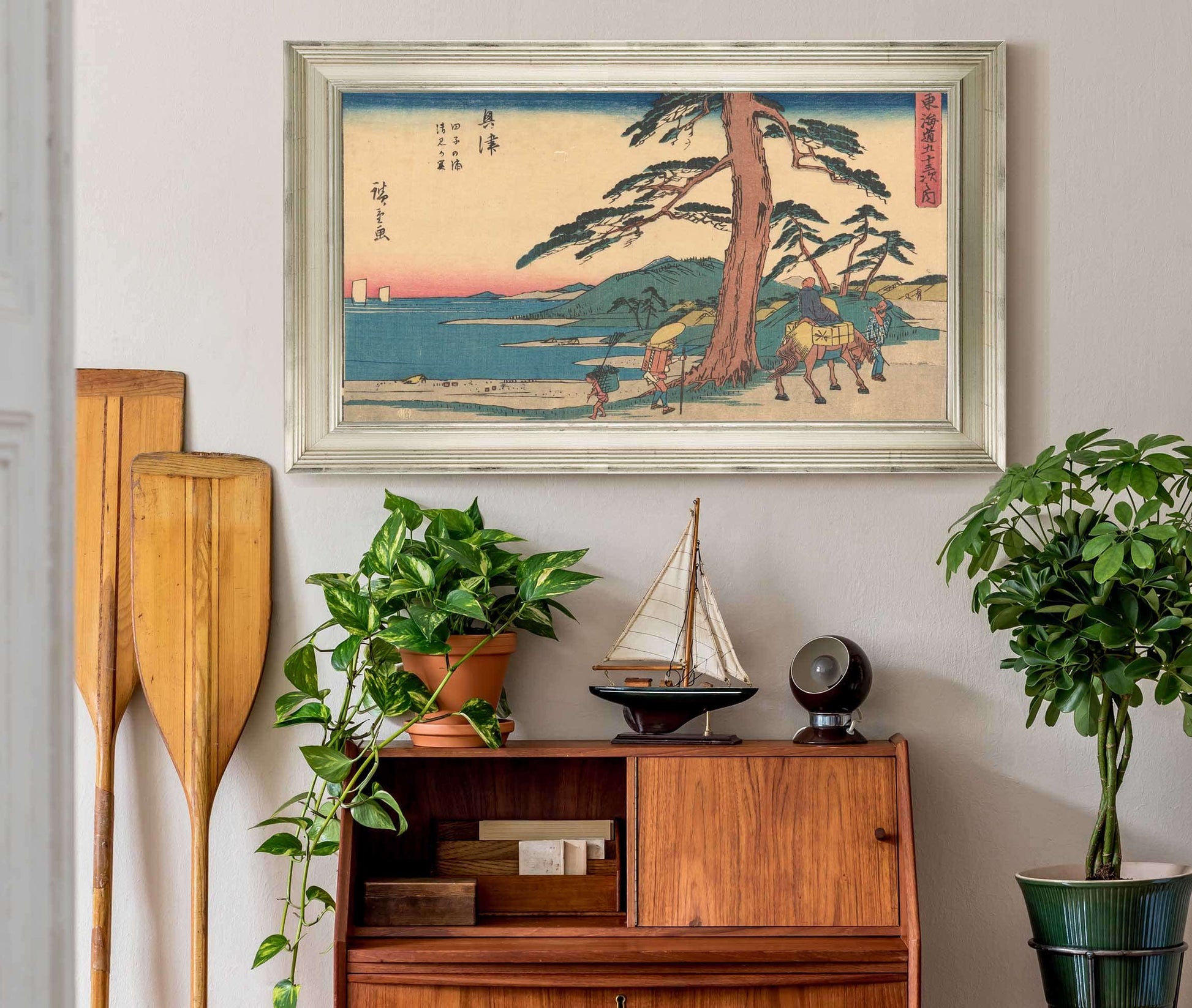Okitsu   by Ando Hiroshige Posters, Prints, & Visual Artwork