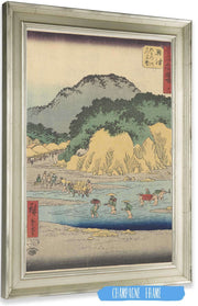 Okitsu   by Ando Hiroshige Posters, Prints, & Visual Artwork