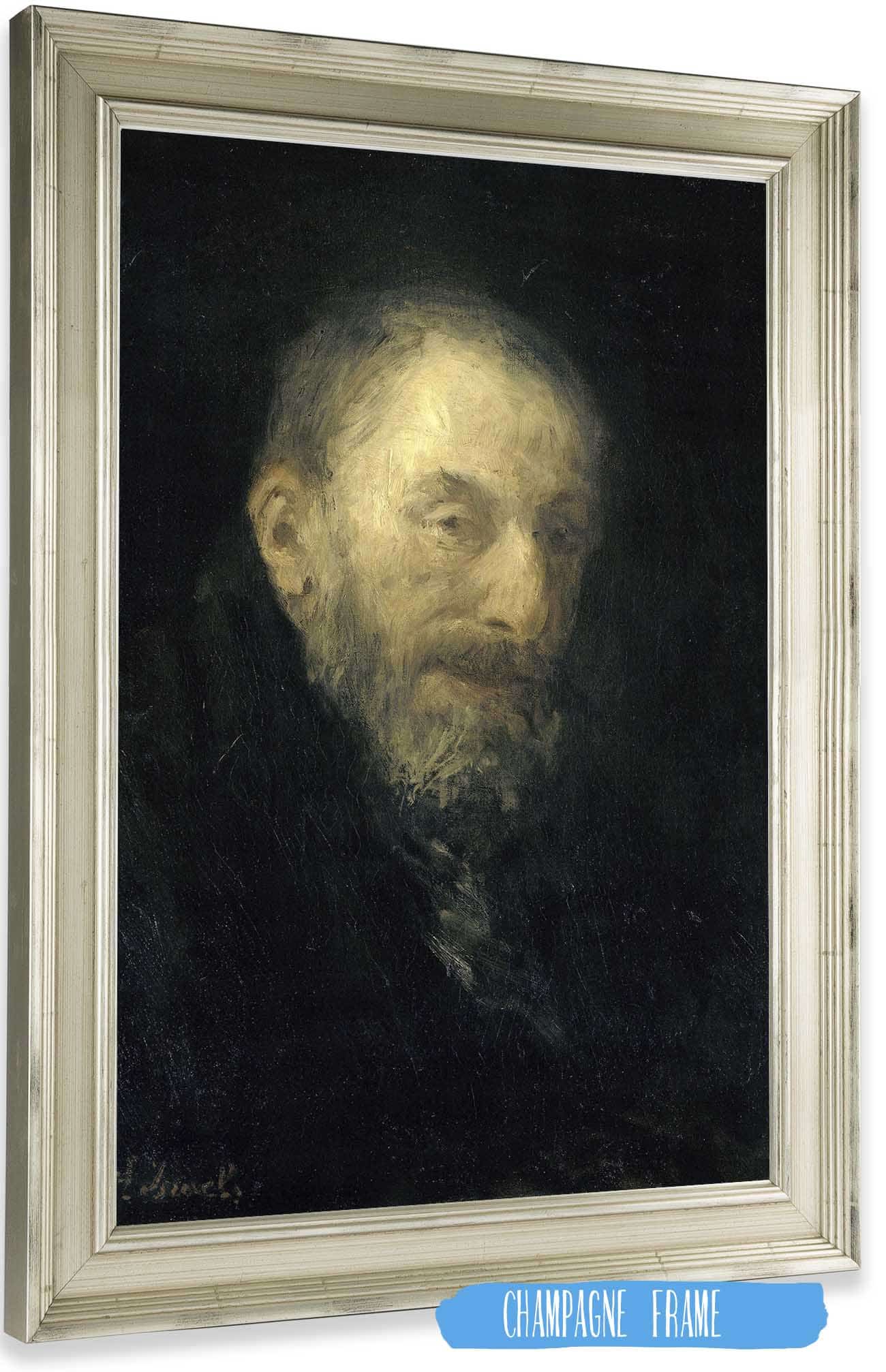 Old Isaac by Jozef Israels Posters, Prints, & Visual Artwork