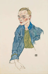 One Year Volunteer Lance Corporal by Egon Schiele Posters, Prints, & Visual Artwork