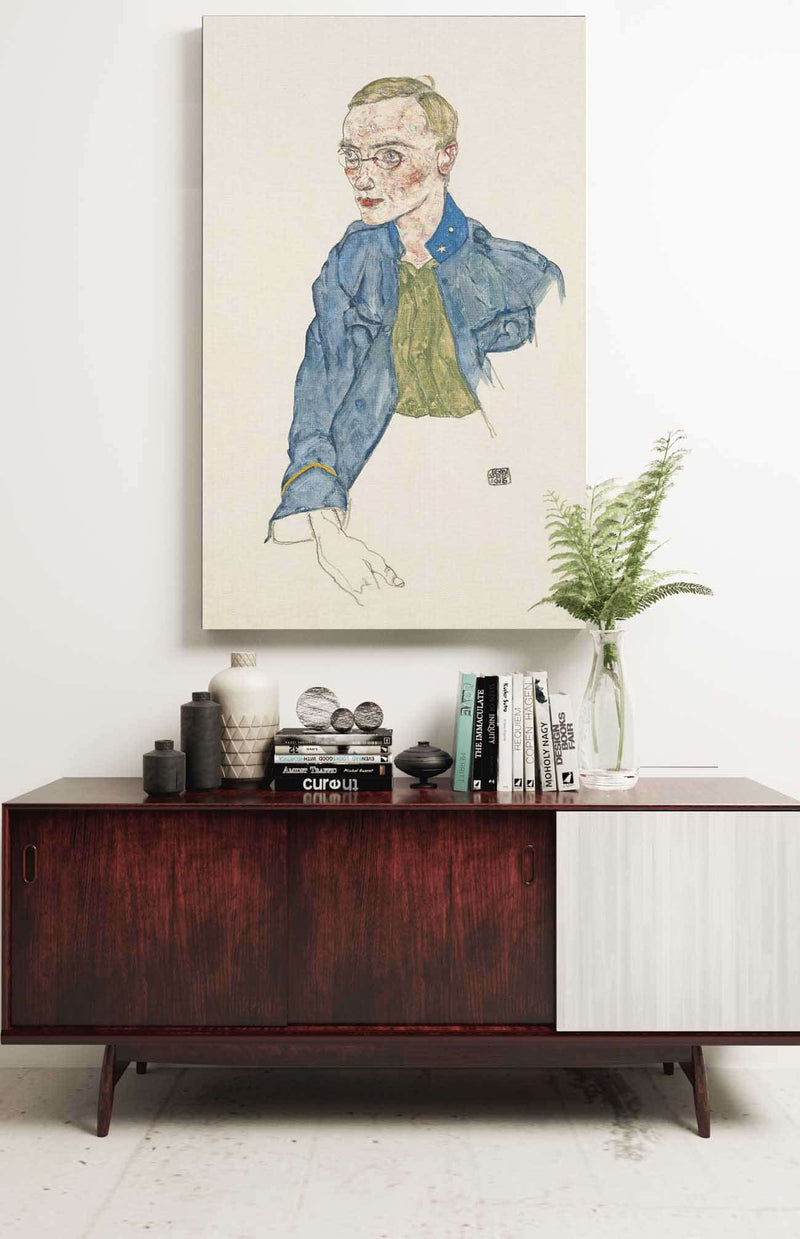 One Year Volunteer Lance Corporal by Egon Schiele Posters, Prints, & Visual Artwork