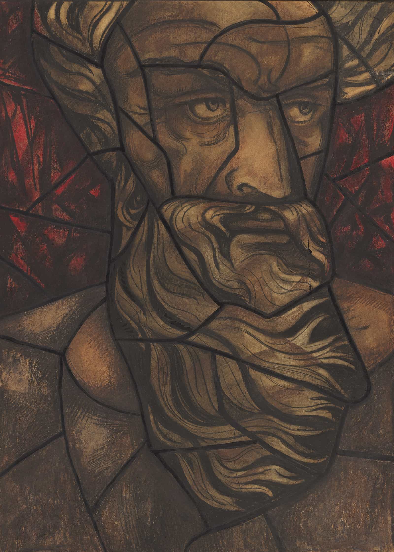 Ontwerp Voor Raam In Het Noordertransept In De Dom Te Utrecht by Richard Nicolaus Roland Holst Posters, Prints, & Visual Artwork