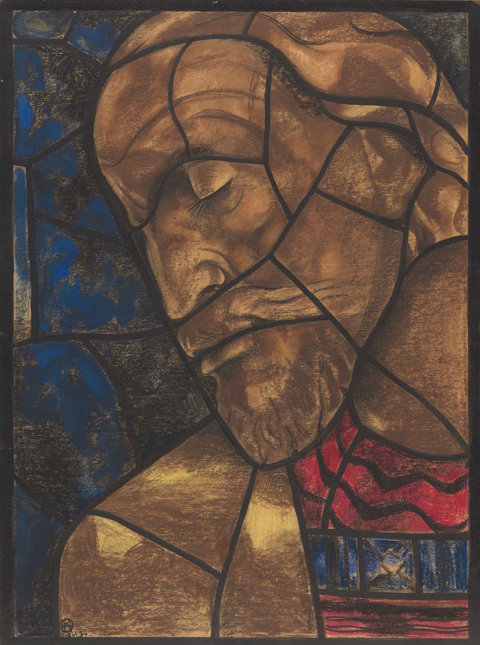 Ontwerp Voor Raam In Het Noordertransept In De Dom Te Utrecht by Richard Nicolaus Roland Holst Posters, Prints, & Visual Artwork