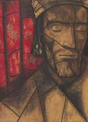 Ontwerp Voor Raam In Het Zuidertransept Van De Dom Te Utrecht  by Richard Nicolaus Roland Holst Posters, Prints, & Visual Artwork