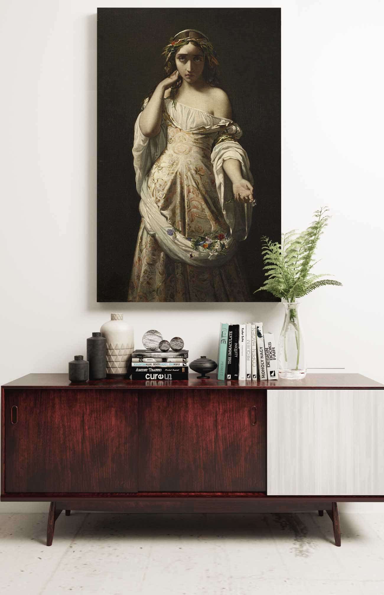 Ophelia by Henri Lehmann Posters, Prints, & Visual Artwork
