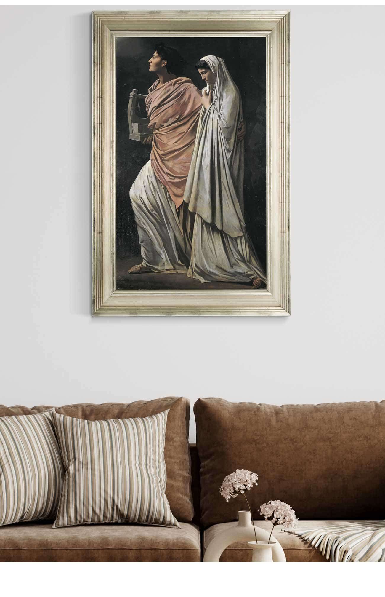 Orpheus And Eurydice by Anselm Feuerbach Posters, Prints, & Visual Artwork