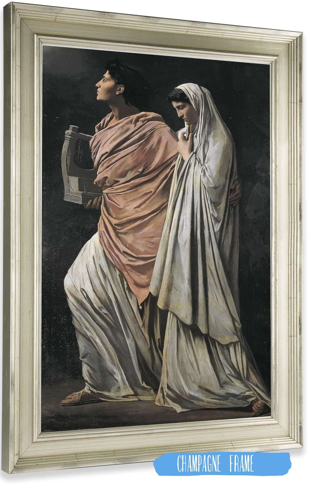 Orpheus And Eurydice by Anselm Feuerbach Posters, Prints, & Visual Artwork