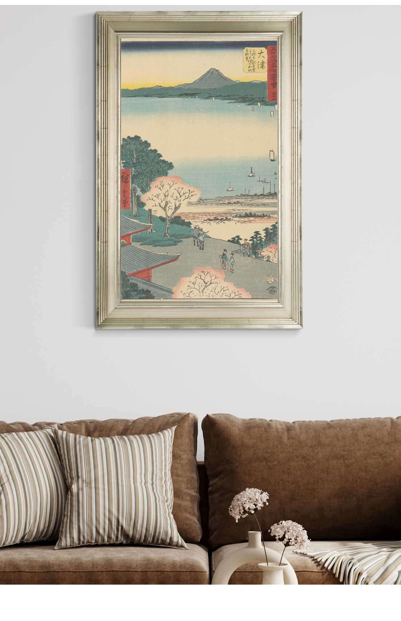 Otsu   by Ando Hiroshige Posters, Prints, & Visual Artwork