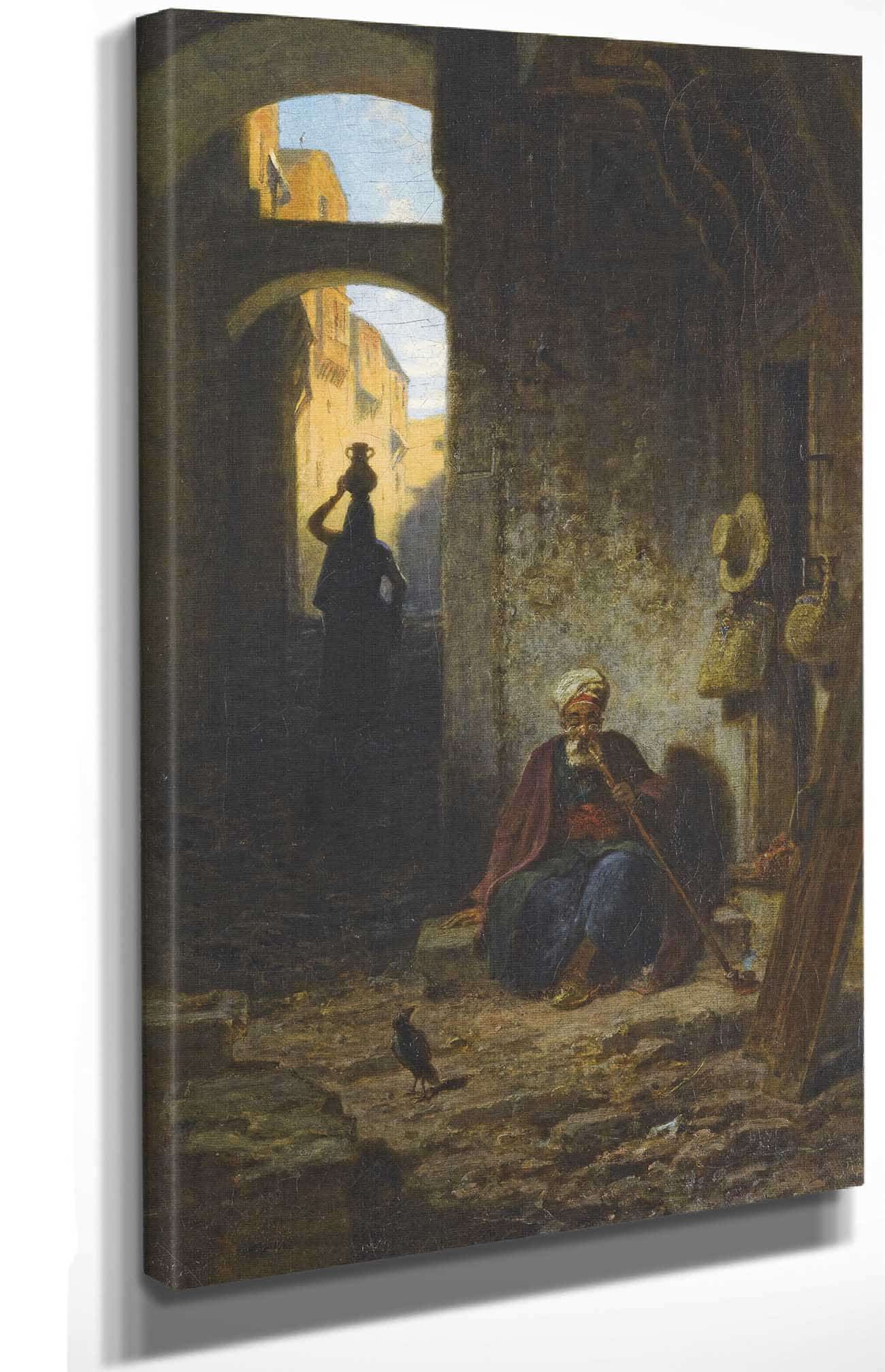 Out Of The Orient by Carl Spitzweg Posters, Prints, & Visual Artwork