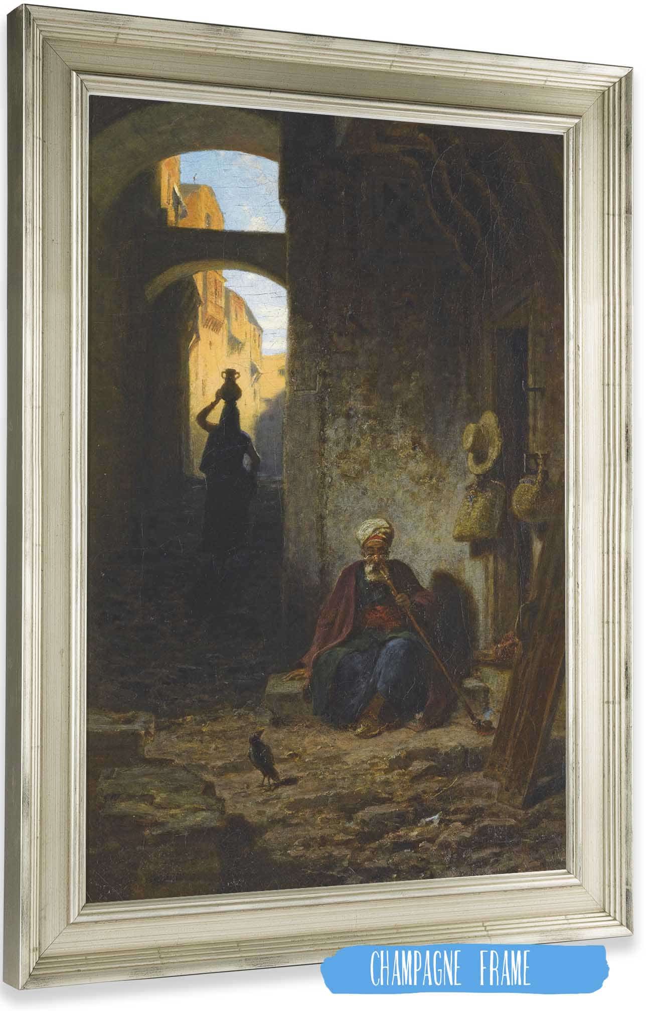 Out Of The Orient by Carl Spitzweg Posters, Prints, & Visual Artwork
