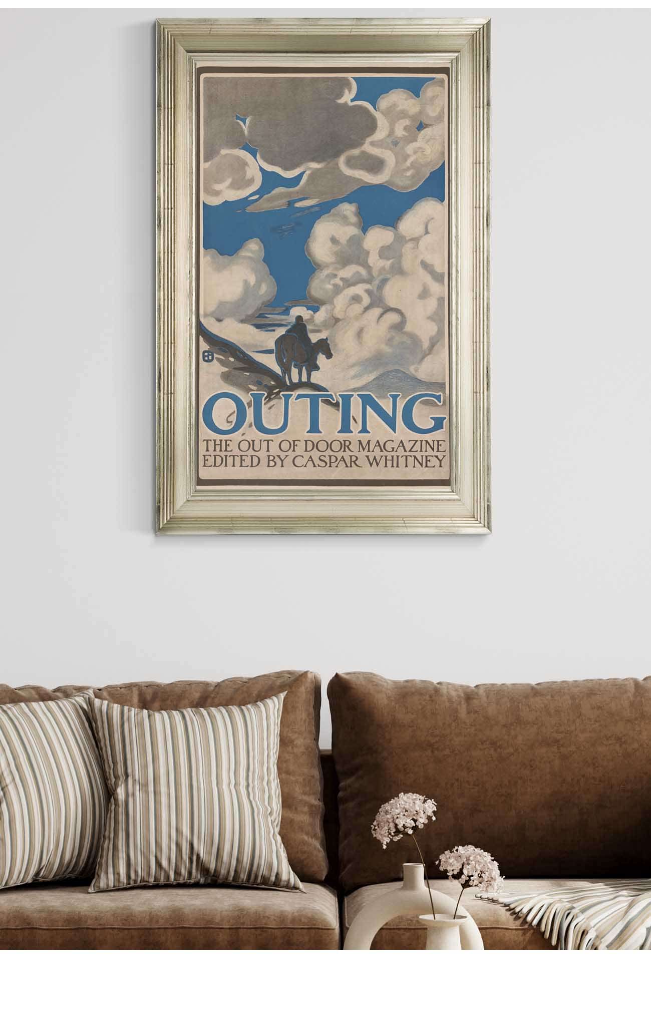 Outing The Out Of Door Magazine Edited By Caspar Whitney by Edward Penfield Posters, Prints, & Visual Artwork