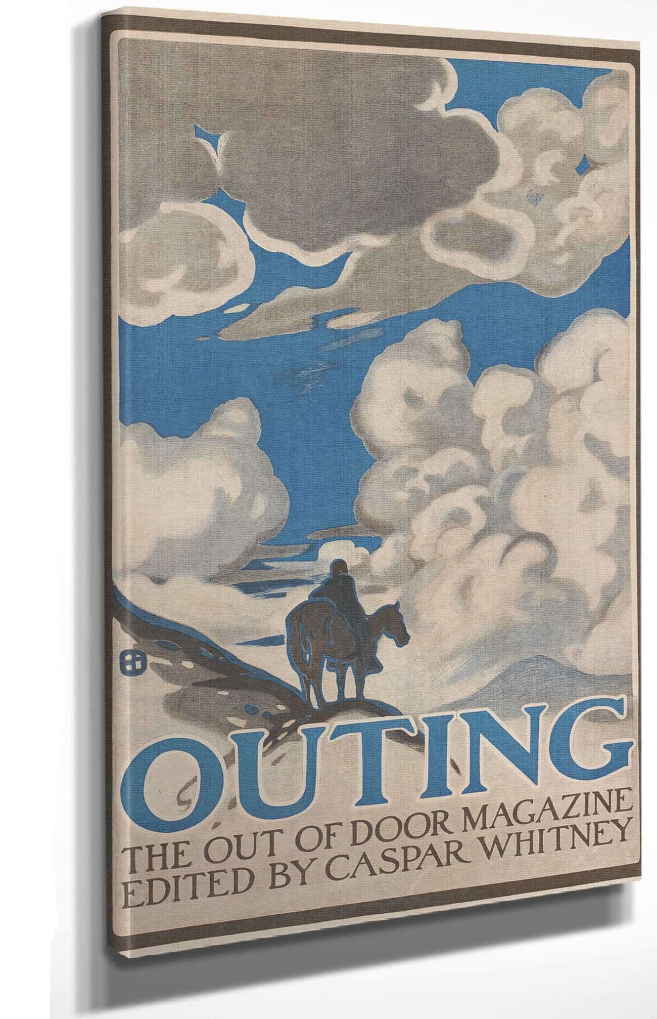 Outing The Out Of Door Magazine Edited By Caspar Whitney by Edward Penfield Posters, Prints, & Visual Artwork