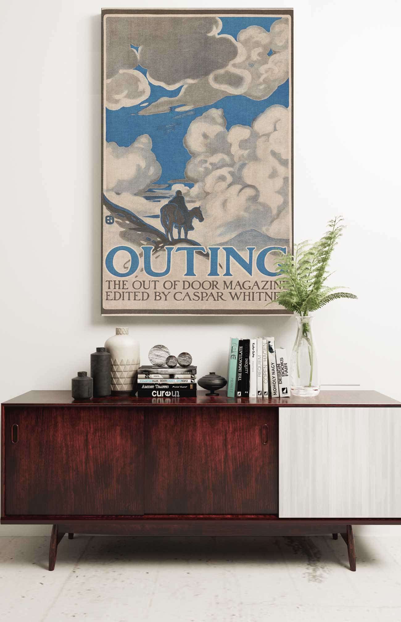 Outing The Out Of Door Magazine Edited By Caspar Whitney by Edward Penfield Posters, Prints, & Visual Artwork