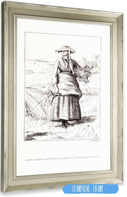 Passages From The Poems Of Thomas Hood Ruth by Sir John Everett Millais Posters, Prints, & Visual Artwork