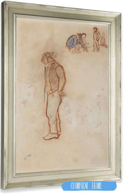 Paysan Breton by Paul Gauguin Posters, Prints, & Visual Artwork