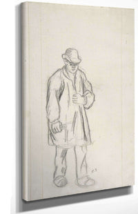 Peasant by Camille Pissarro Posters, Prints, & Visual Artwork