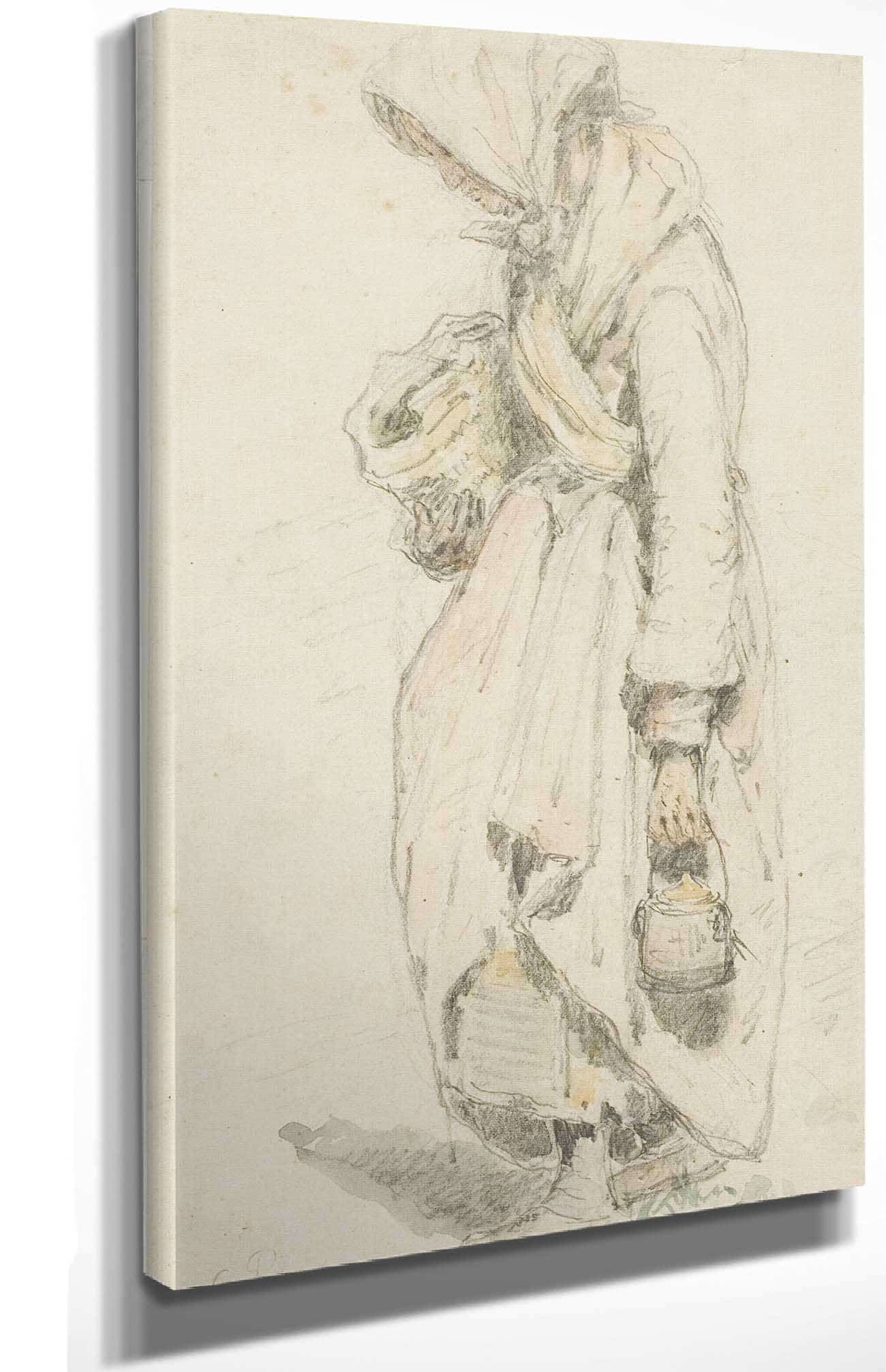 Peasant Woman by Camille Pissarro Posters, Prints, & Visual Artwork