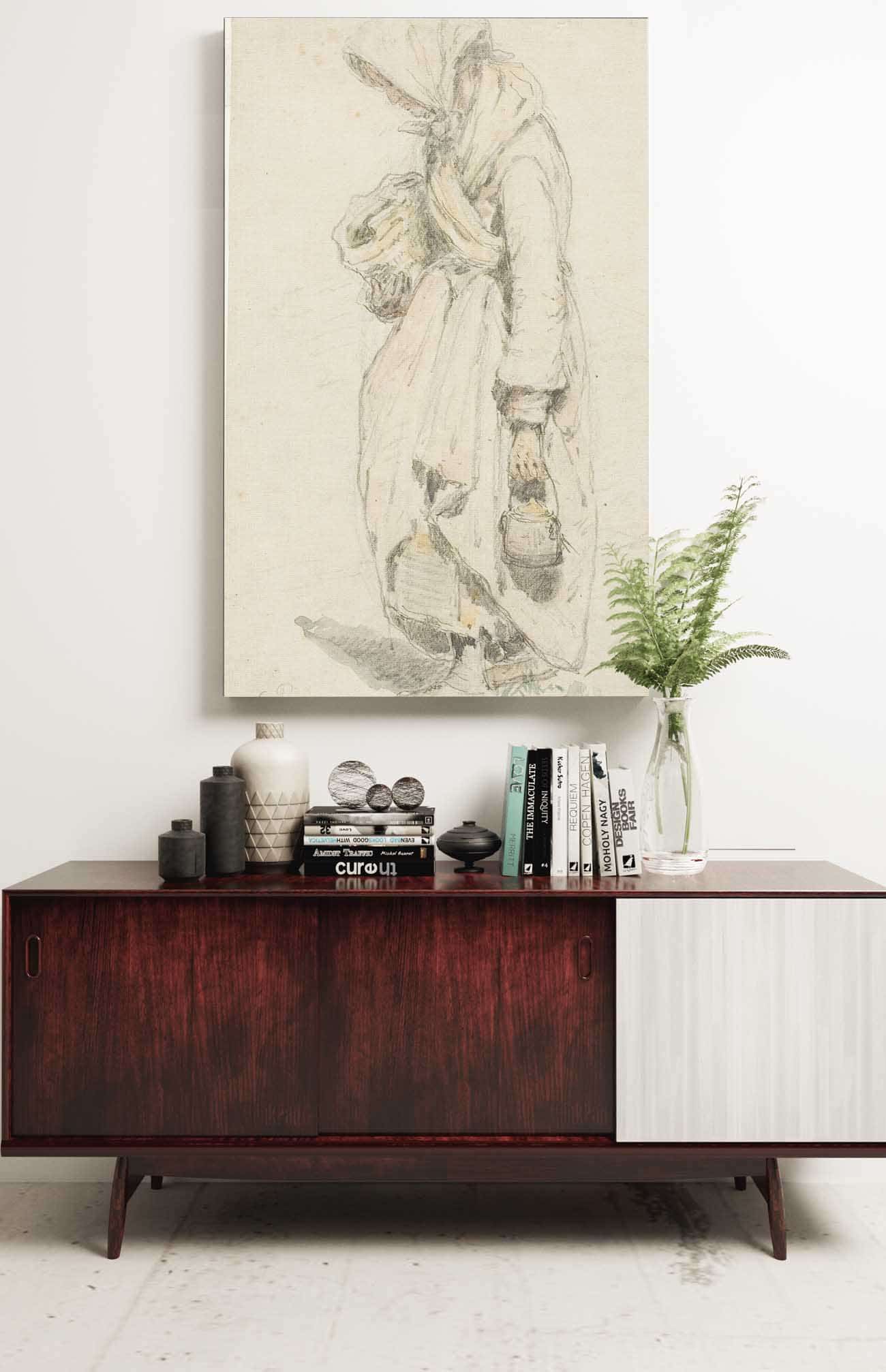 Peasant Woman by Camille Pissarro Posters, Prints, & Visual Artwork
