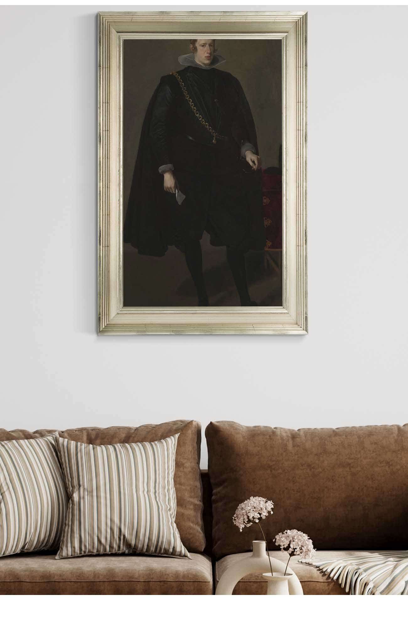 Philip Iv King Of Spain by Diego Velazquez Posters, Prints, & Visual Artwork