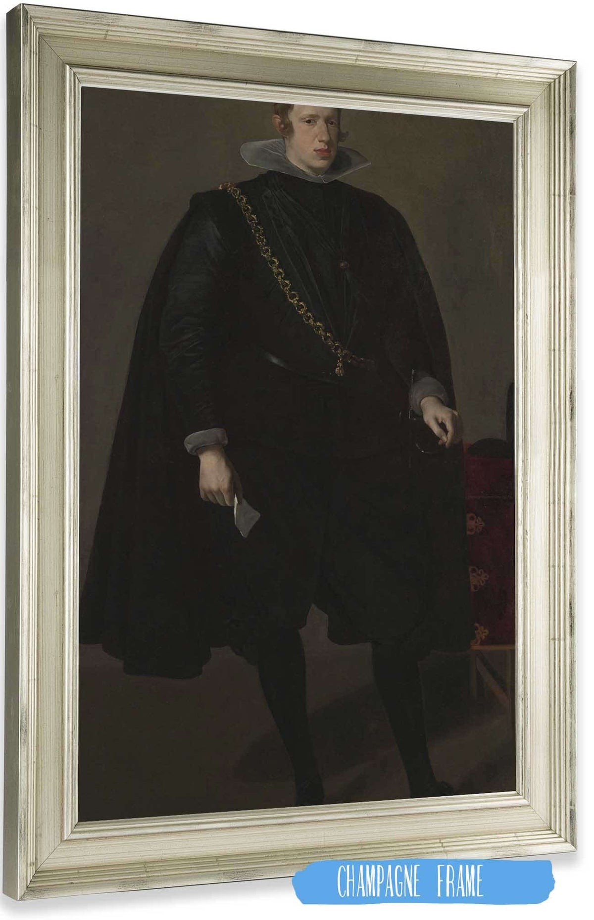 Philip Iv King Of Spain by Diego Velazquez Posters, Prints, & Visual Artwork