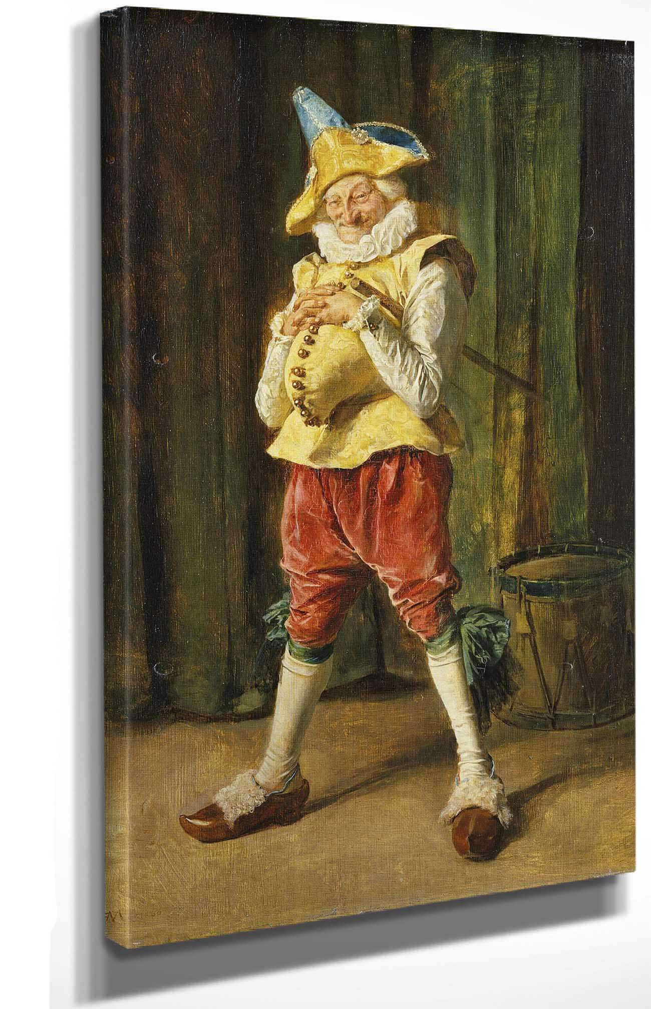 Polichinelle by Ernest Meissonier Posters, Prints, & Visual Artwork