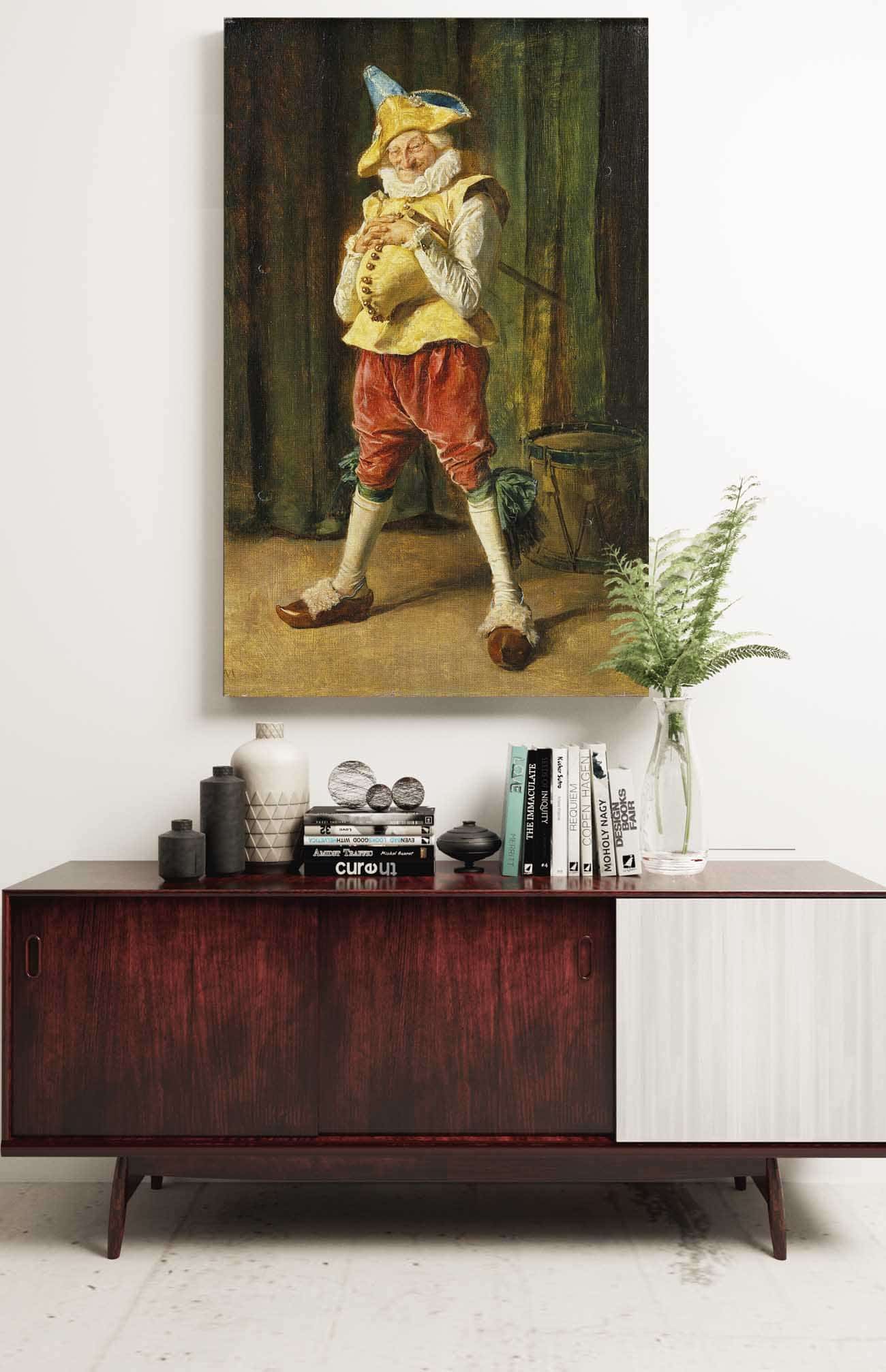 Polichinelle by Ernest Meissonier Posters, Prints, & Visual Artwork