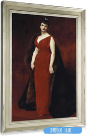 Portrait De Madame Edgar Stern by Carolus Duran Posters, Prints, & Visual Artwork