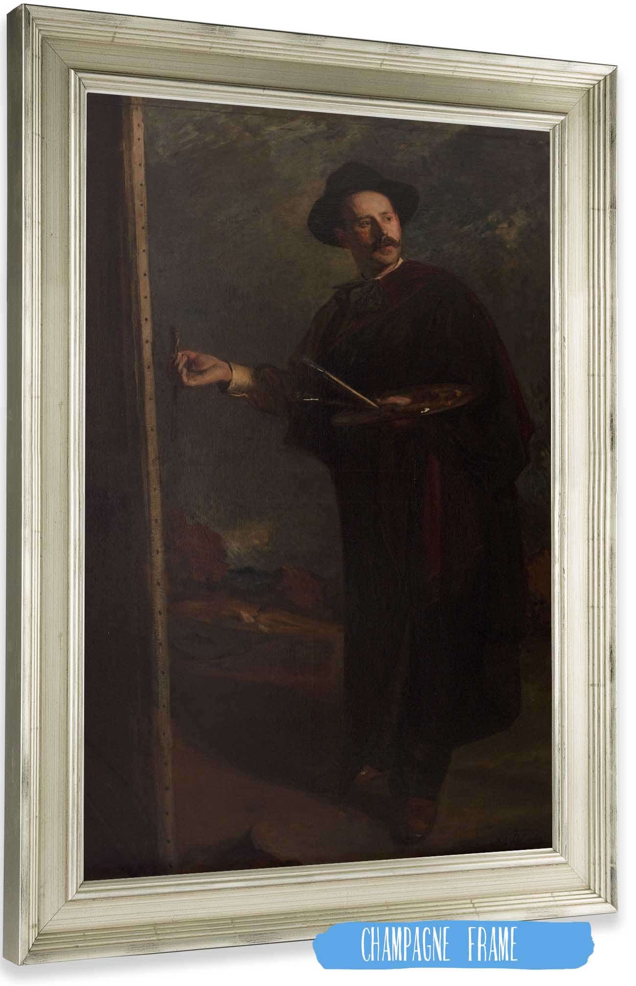 Portrait Dignacio Zuloaga by Jacques Emile Blanche Posters, Prints, & Visual Artwork