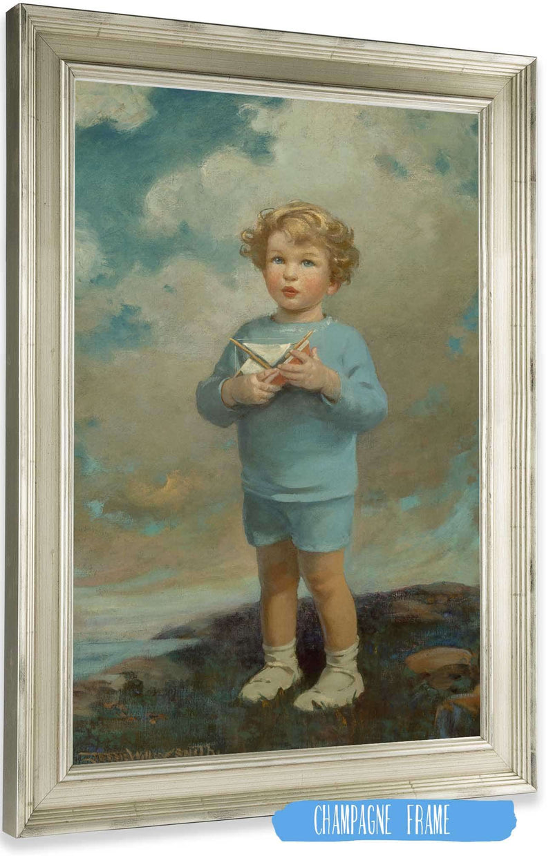 Portrait Of A Boy by Jessie Willcox Smith Posters, Prints, & Visual Artwork