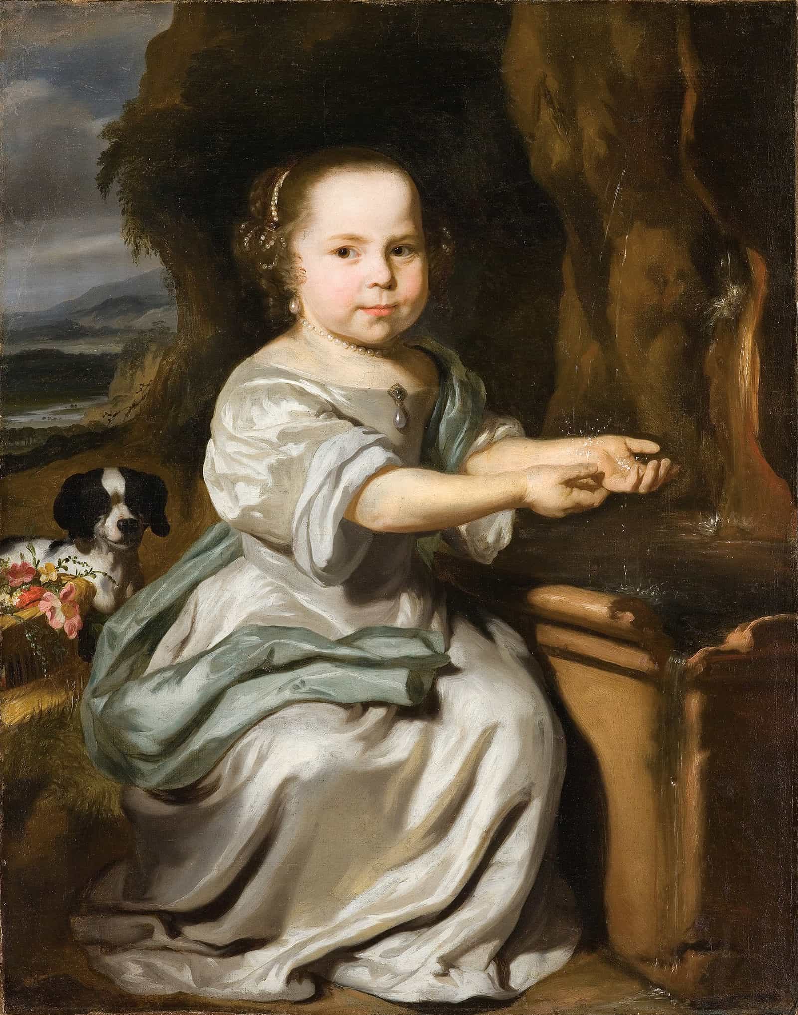 Portrait Of A Girl by Nicolaes Maes Posters, Prints, & Visual Artwork