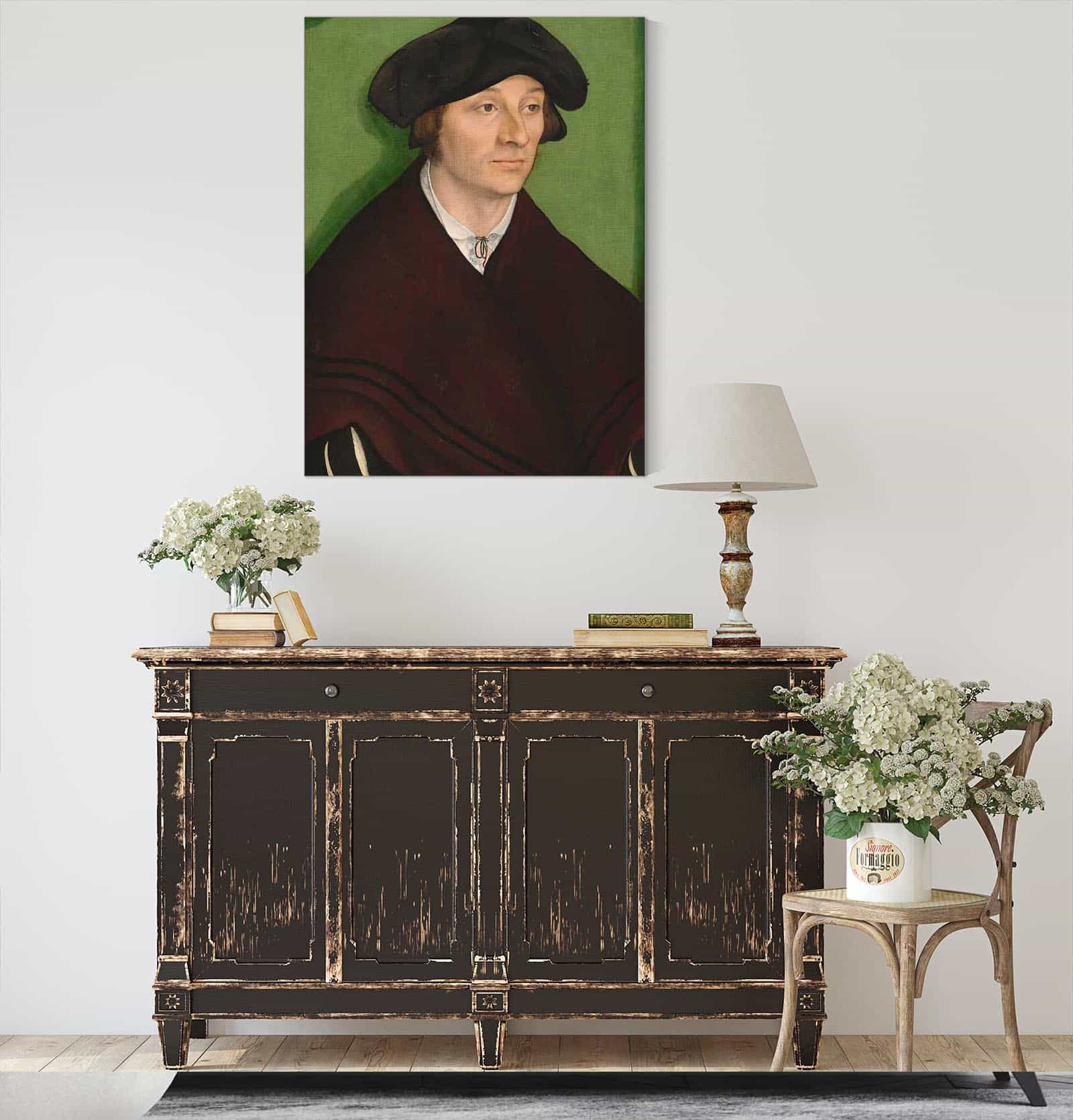Portrait Of A Man by Lucas Cranach The Elder Posters, Prints, & Visual Artwork
