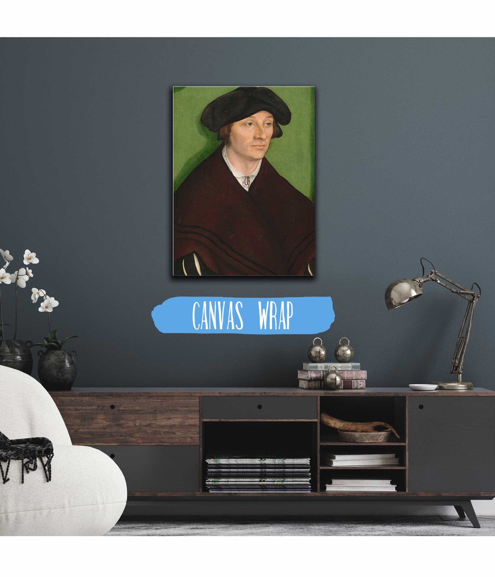 Portrait Of A Man by Lucas Cranach The Elder Posters, Prints, & Visual Artwork