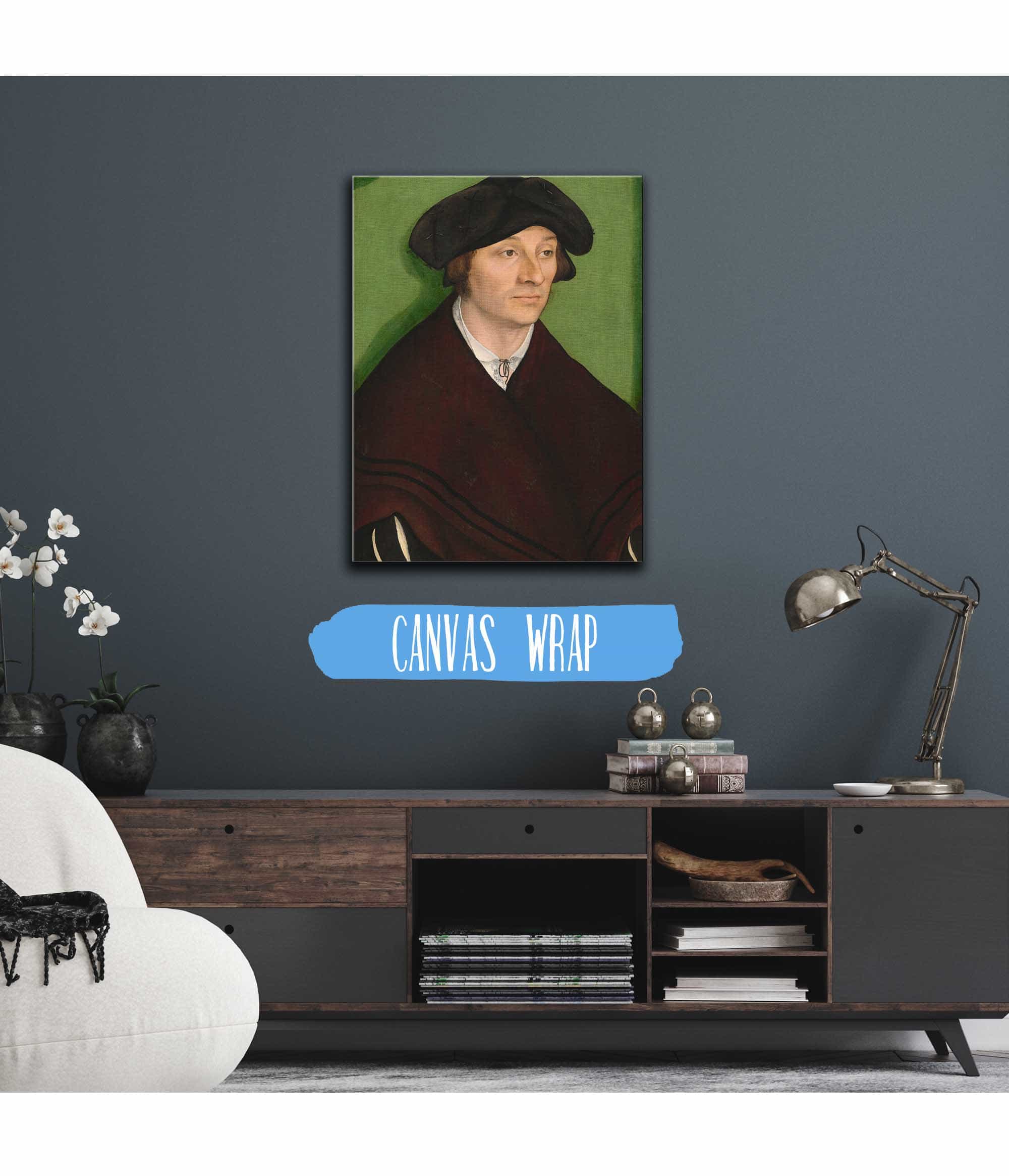 Portrait Of A Man by Lucas Cranach The Elder Posters, Prints, & Visual Artwork