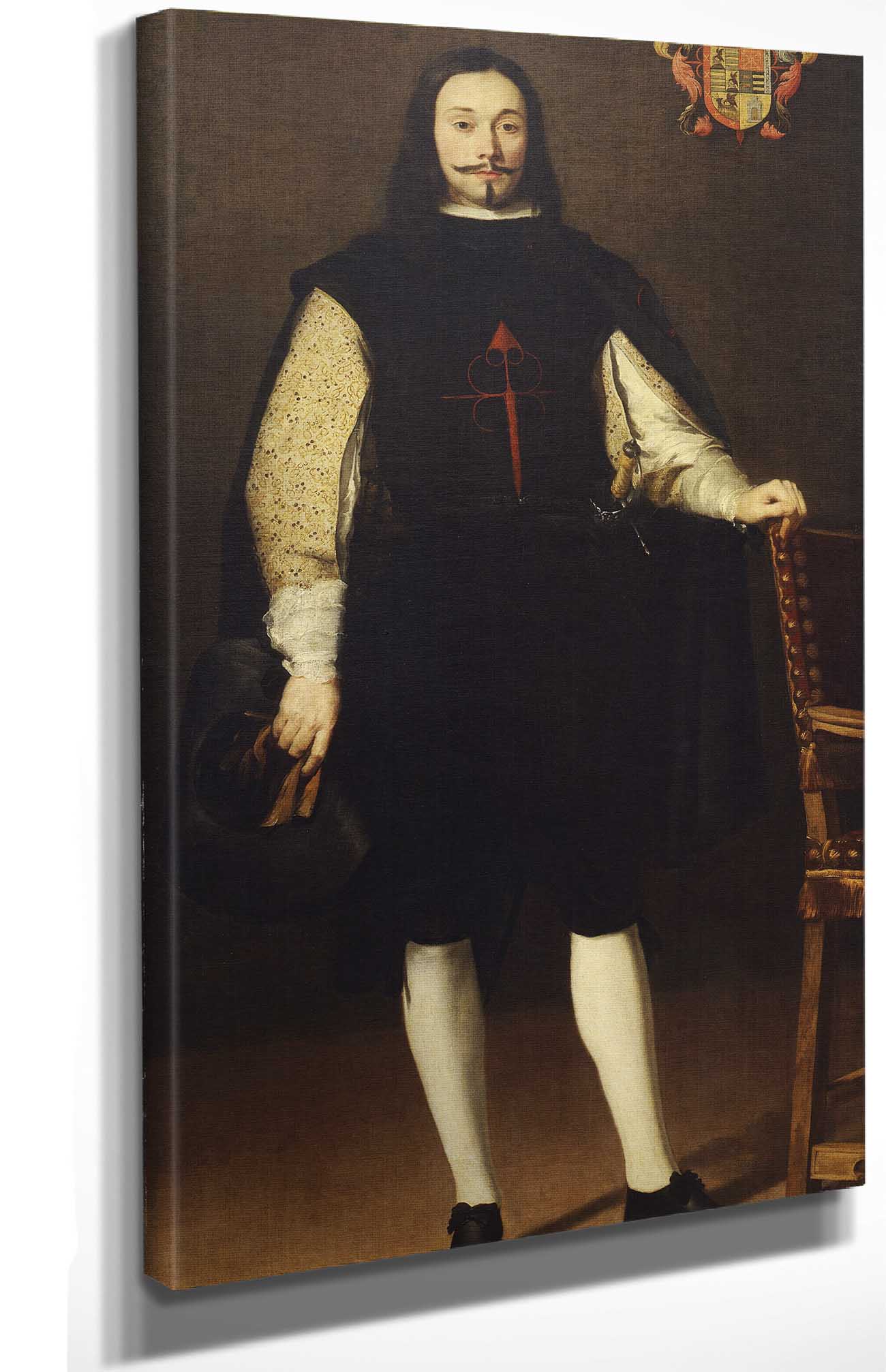 Portrait Of Don Diego Felix De Esquivel Y Aldama by Bartolome Esteban Murillo Posters, Prints, & Visual Artwork
